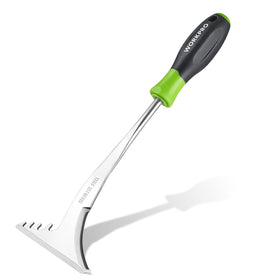 WORKPRO Crack Weeder with an L-shaped blade for precise crack and root removal.