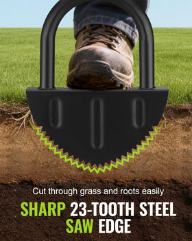 WORKPRO Edger steel construction demonstrates durable, long-lasting performance.