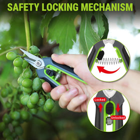 WORKPRO ergonomic non-slip handles keep hands comfortable during long sessions.