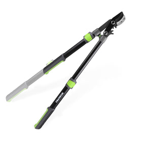 WORKPRO extendable anvil lopper extended handle reach for high branches