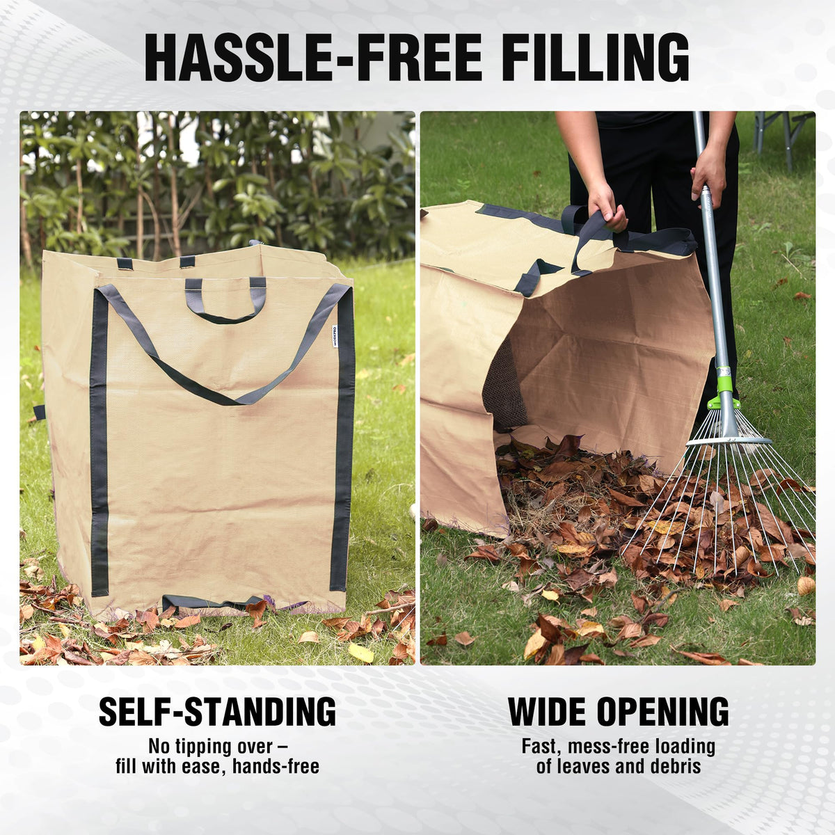 WORKPRO foldable design stores compactly when not in use.