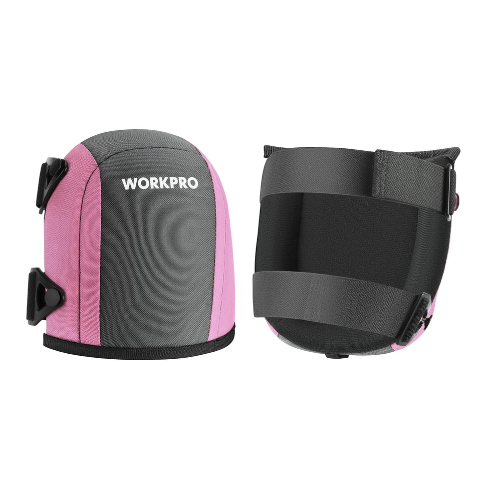 WORKPRO garden knee pads with foam padding for comfortable kneeling while gardening
