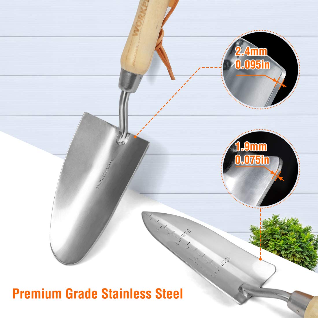 WORKPRO garden tote and gloves keep tools secure and ready for use