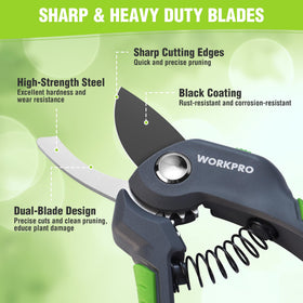 WorkPRO gear-assisted cutting action demonstrates reduced effort