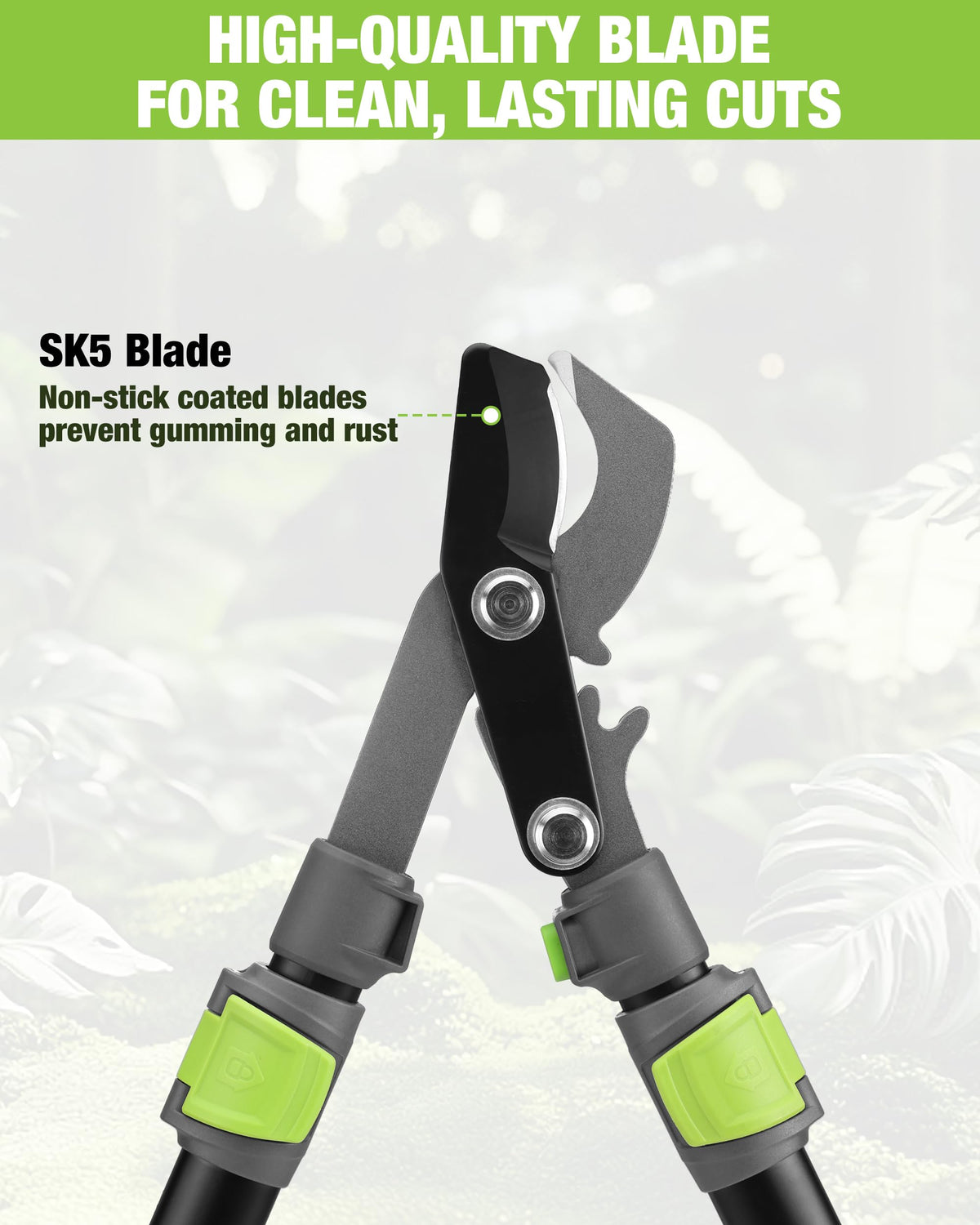 WORKPRO gear mechanism boosts pruning power on tough limbs