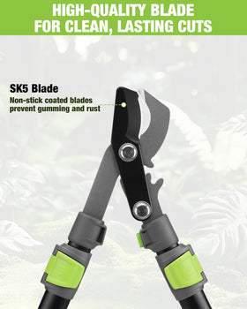 WORKPRO gear mechanism boosts pruning power on tough limbs