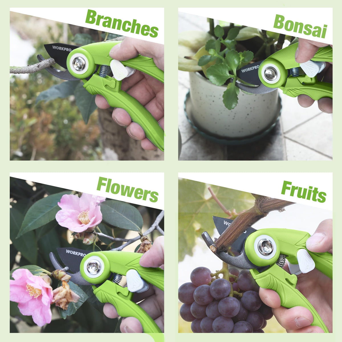 WORKPRO gift-ready pruning shears for gardeners, a practical tool gift.