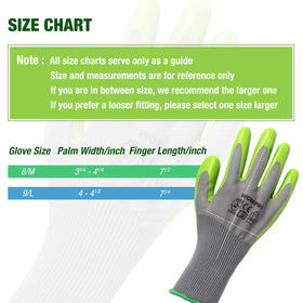 WORKPRO waffle-grip surface enhances control during digging and weeding.
