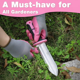 WORKPRO Hori Hori knife multipurpose tool suitable for gardening and outdoor tasks.