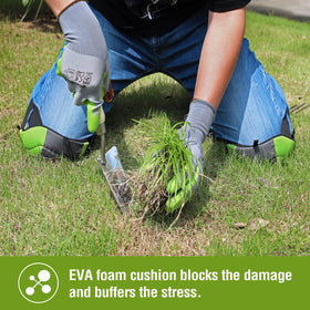 WORKPRO knee pads with adjustable straps ensure snug, secure fit for all users