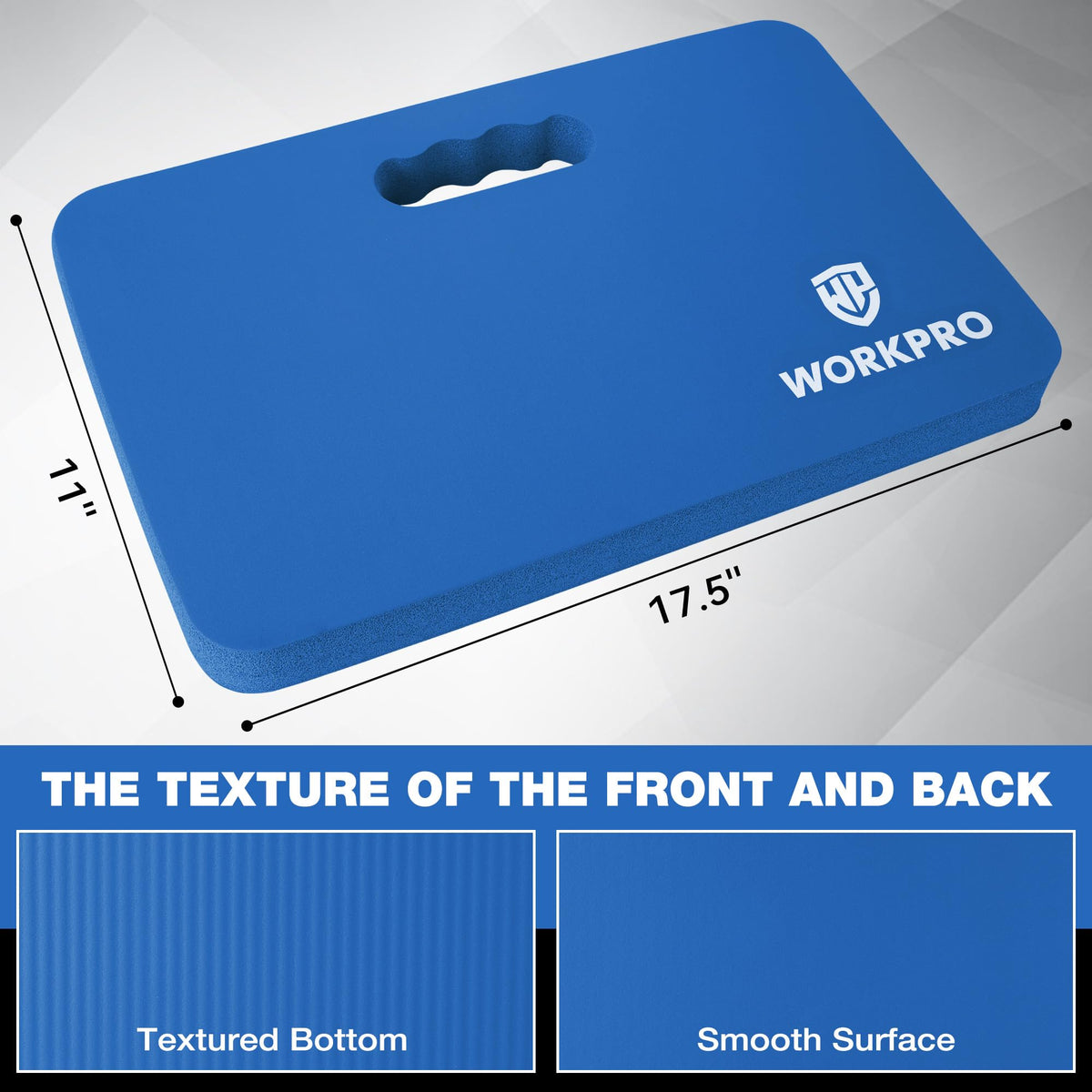 WORKPRO kneeling pad built-in handle for easy transport