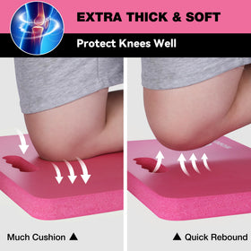 WORKPRO kneeling pad built-in handle enables easy carrying.