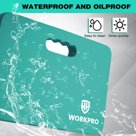 WORKPRO kneeling pad durable foam construction maintains shape over time