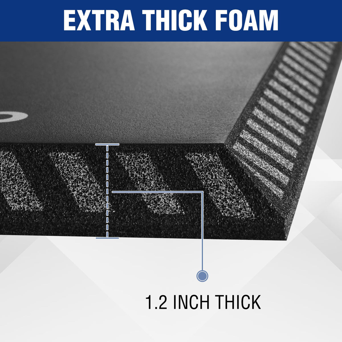 WORKPRO kneeling pad durable foam guarantees long lasting support under kneeling use.