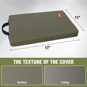External handle enables easy transport for chores and workouts.