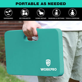 WORKPRO kneeling pad suitable for gardening, workouts, bath time and more