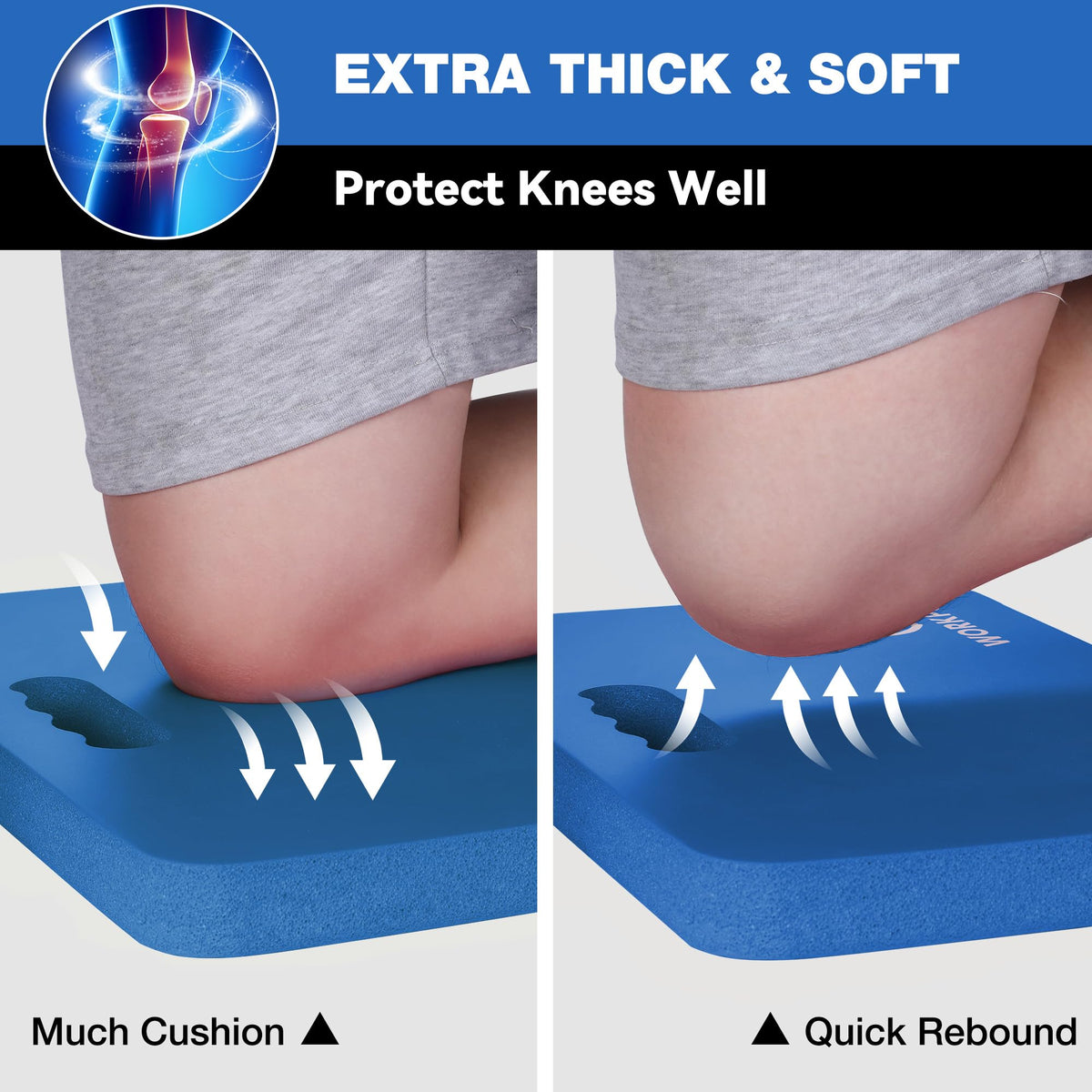 WORKPRO kneeling pad ideal for gardening tasks