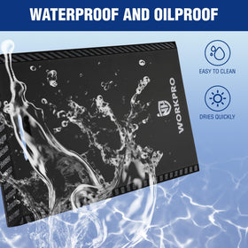 WORKPRO kneeling pad gardening use for cushioned kneeling on soil.