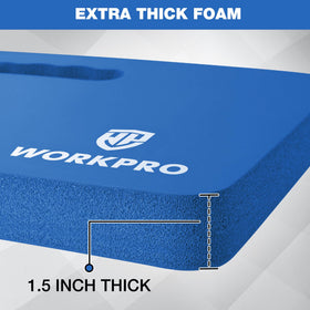 WORKPRO kneeling pad with textured bottom prevents slipping