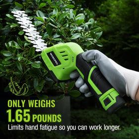 Lightweight design of WORKPRO tool reduces fatigue during use.