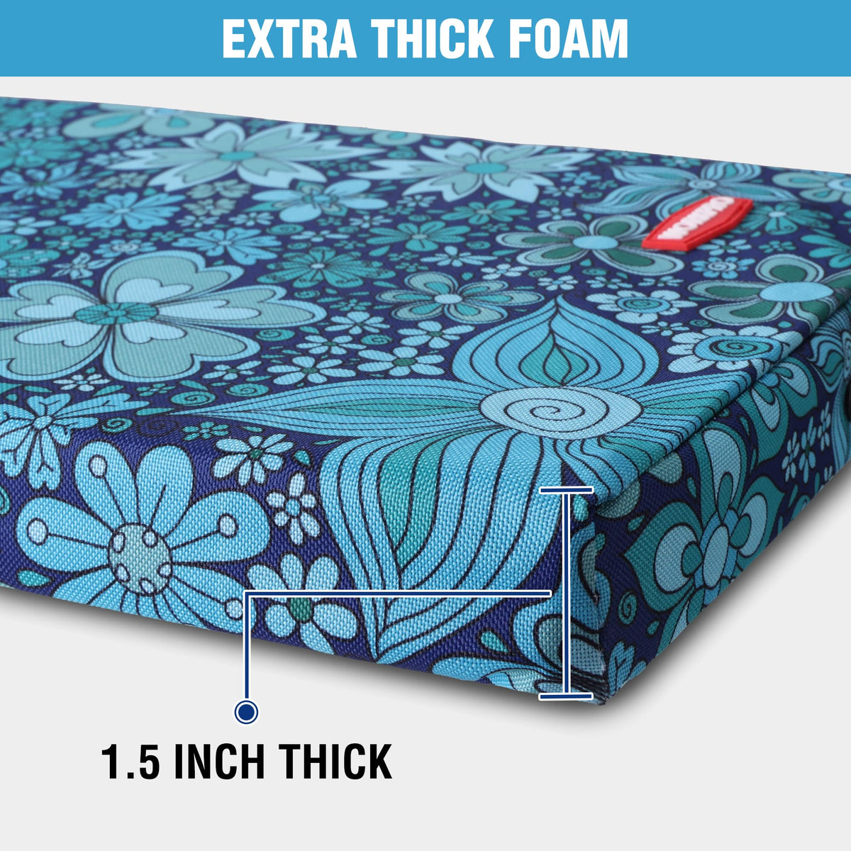 WORKPRO thick foam retains shape after long use