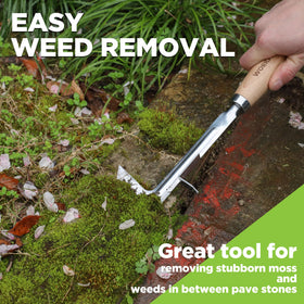 WORKPRO ideal for narrow spaces between pavers