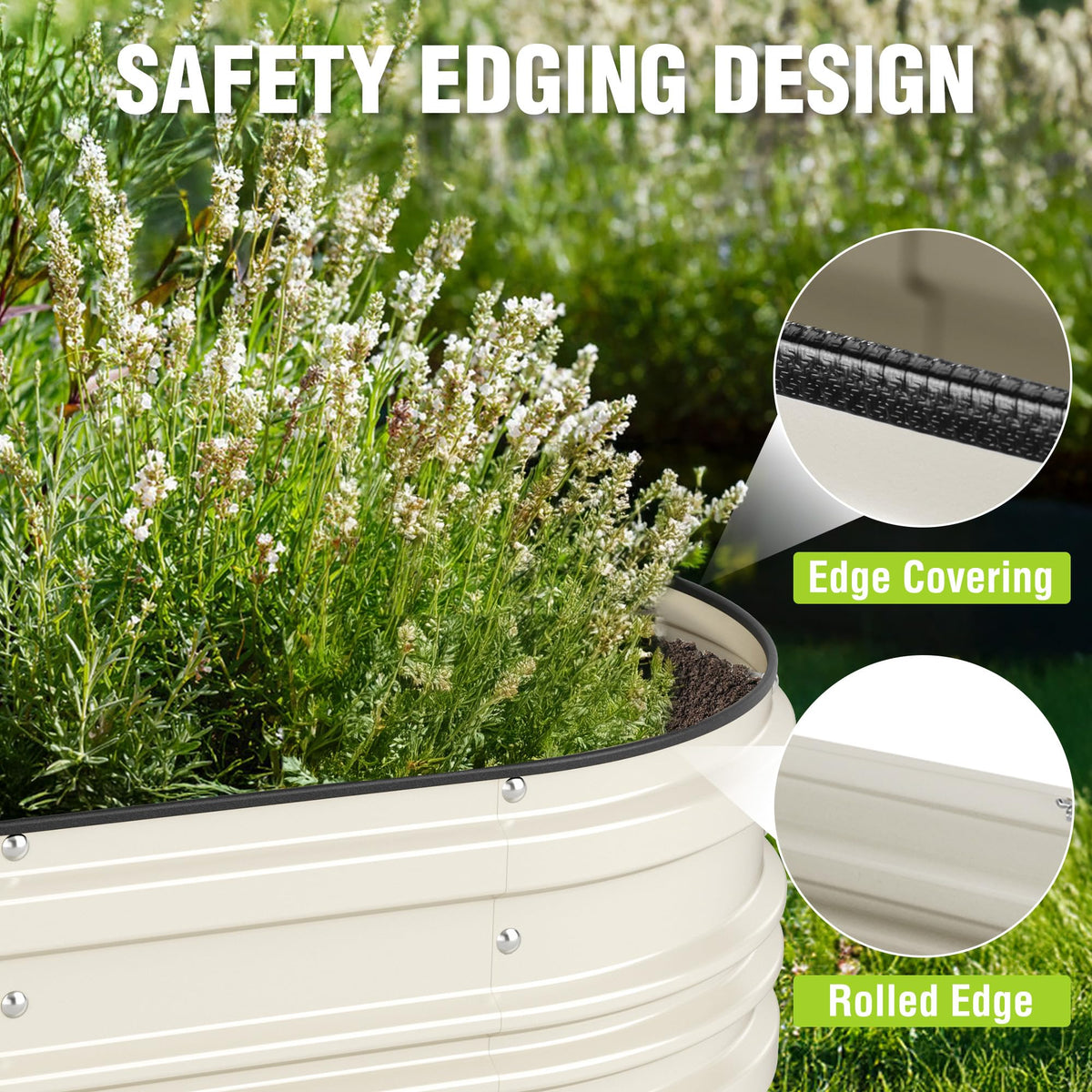 WORKPRO open-bottom design promoting root access and drainage