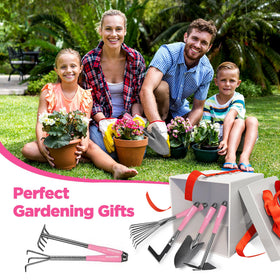 WORKPRO pink tool set lightweight and easy to maneuver.