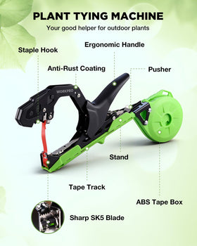 WORKPRO replacement blade for clean, precise cuts during tying.