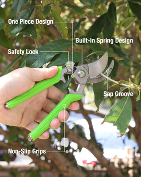 WORKPRO shears cut roses and vines with 3/4 inch capacity