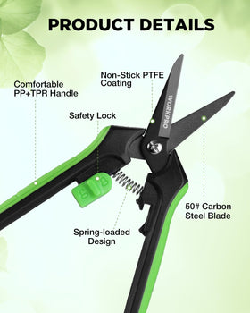 WORKPRO soft-grip handle bi-material design for comfortable use.