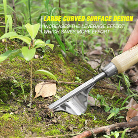 WORKPRO transplant trowel helps accurate spacing and transplant success