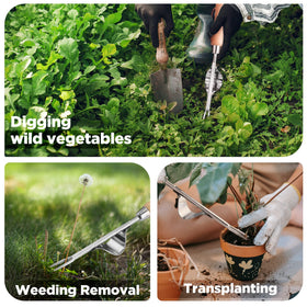 WORKPRO Leverage action aids root digging and transplanting