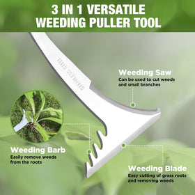 WORKPRO Wooden handle offers ergonomic grip during gardening