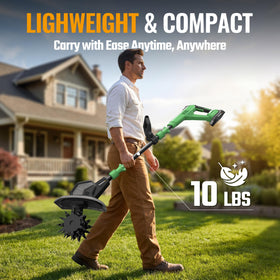 WORKPROX lightweight 10 lb design for easy carrying and storage.