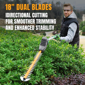 WORKPROX 11-angle adjustment helps reach awkward angles for pruning.