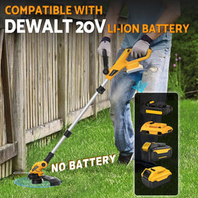 WorkSky high-speed cutting head reaches 7000 RPM for fast weed clearing.