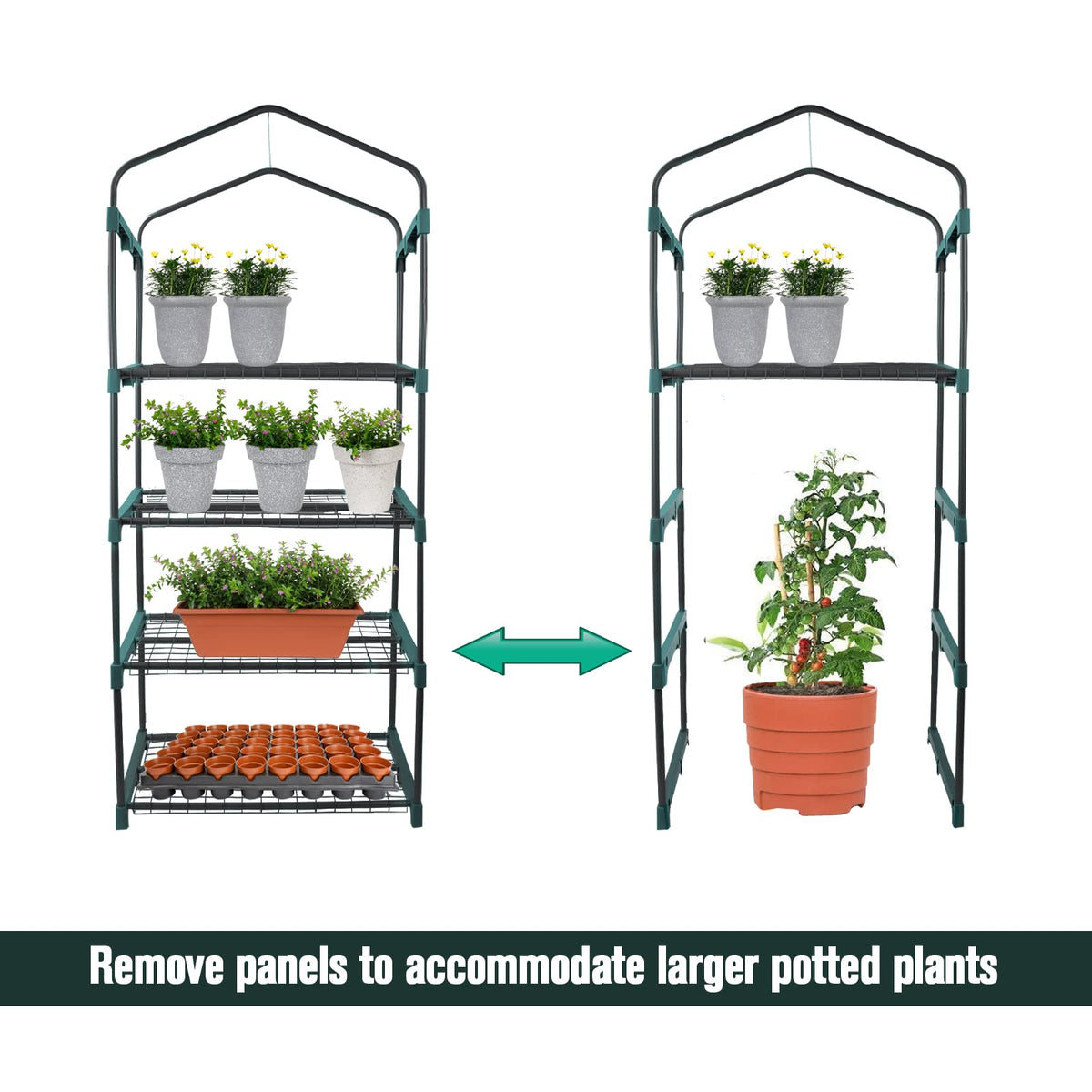 Worth Garden insulated PE cover detail showing heat retention for plants
