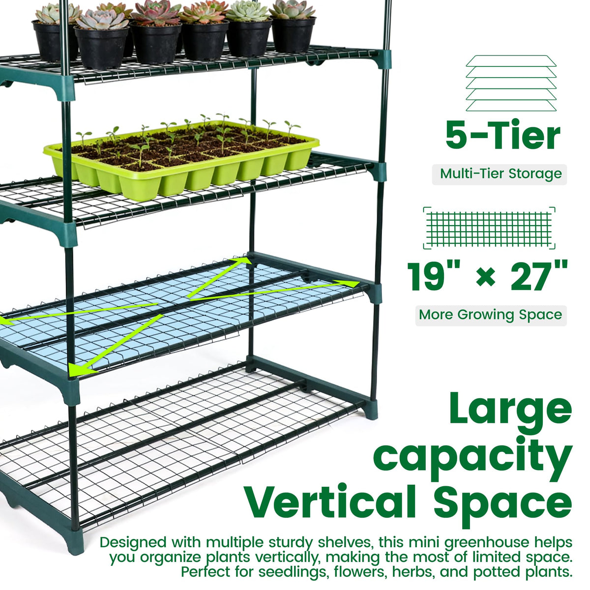 Worth Garden foldable design enables easy storage after use