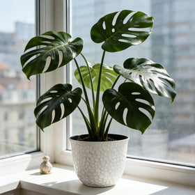 Worth Garden 8 inch planters fit indoors for seasonal decorating.