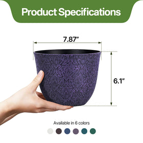 Worth Garden set of 6 small pots perfect for herbs and succulents.