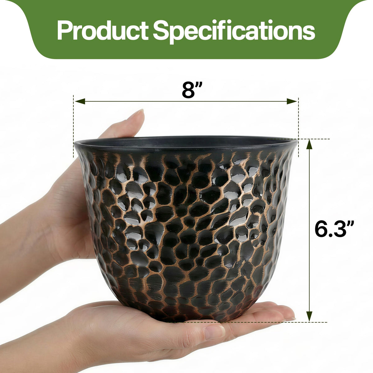 Worth Garden six-pack planters help organize small spaces neatly.