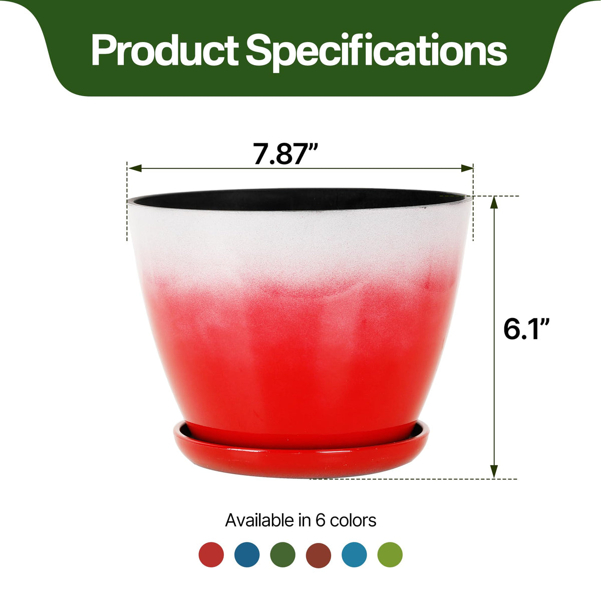 Worth Garden versatile pot for vegetables, herbs, or flowering arrangements.