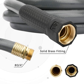 Worth kink-free connection design reduces twists during watering sessions