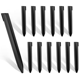 Worth Landscape Edging Stakes with curved top for stable soil anchoring.