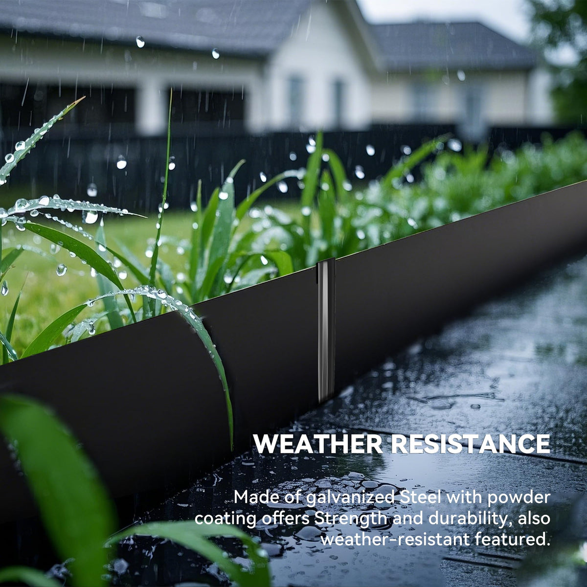 Worth Landscape Edging Stakes crafted from galvanized steel for long-term reuse.