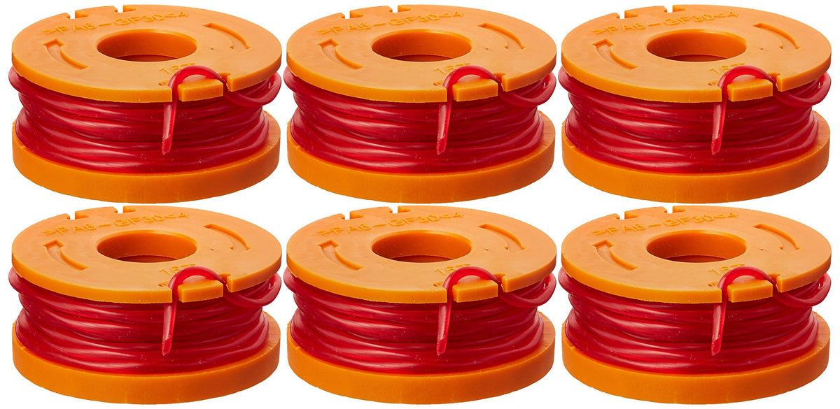 WORX WA0010 replacement spool with pre-wound 10 ft line for quick setup
