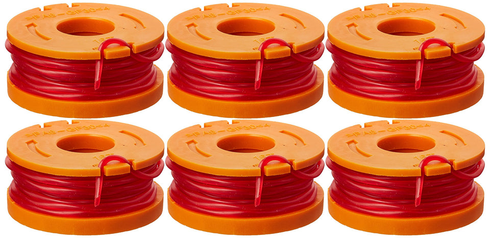 WORX WA0010 replacement spool with pre-wound 10 ft line for quick setup