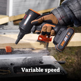 WORX WX099L kit includes accessories for immediate setup and versatile tasks