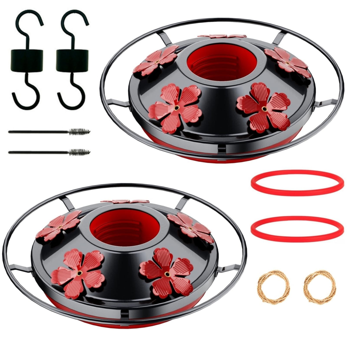WOSIBO hummingbird feeder base bottom replacement part shown for easy installs and reliable refills